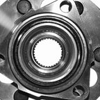 GSP 106001 Wheel Bearing and Hub Assembly - Front - view 3