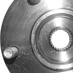 GSP 124157 Wheel Bearing and Hub Assembly - Front or Front Right - view 5