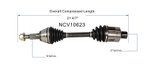 GSP NCV10623 CV Axle Assembly - Front Right - view 6