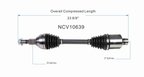 GSP NCV10639 CV Axle Assembly - Front Right - view 6