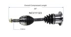 GSP NCV11123 CV Axle Assembly - Front, Front Left or Front Right - view 6