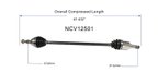 GSP NCV12501 CV Axle Assembly - Front Right - view 6