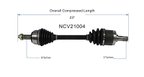 GSP NCV21004 CV Axle Assembly - Front Right - view 6