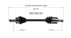 GSP NCV36123 CV Axle Assembly - Front Left - view 6