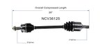 GSP NCV36125 CV Axle Assembly - Front Left - view 6