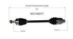 GSP NCV36577 CV Axle Assembly - Front Right - view 6