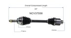 GSP NCV37558 CV Axle Assembly - Front Right - view 6