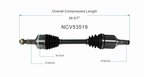 GSP NCV53519 CV Axle Assembly - Front Left - view 6