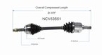 GSP NCV53551 CV Axle Assembly - Front Left - view 6