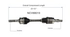 GSP NCV68010 CV Axle Assembly - Front Right - view 6
