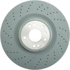 Genuine 1664210912 Disc Brake Rotor - Front - view 1
