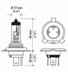 Hella 9003SB Daytime Running Light Bulb - view 2