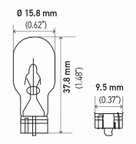 Hella 921SB Back Up Light Bulb - view 2