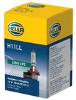Hella H11LL Cornering Light Bulb - Front, High Beam or Low Beam - view 3