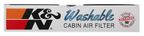 K&N VF3017 Cabin Air Filter - view 3