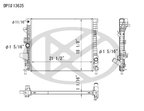 Koyorad A13635 Radiator - view 1