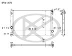Koyorad A13670 Radiator - view 1