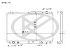 Koyorad A1746 Radiator - view 2