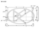Koyorad A1839 Radiator - view 2