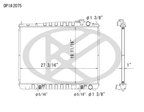 Koyorad A2075 Radiator - view 2