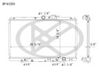 Koyorad A2203 Radiator - view 2
