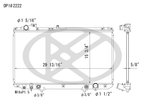 Koyorad A2222 Radiator - view 2