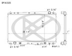 Koyorad A2325 Radiator - view 2