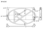 Koyorad A2335 Radiator - view 2