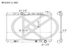 Koyorad A2415-1 Radiator - view 1