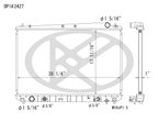 Koyorad A2427 Radiator - view 2