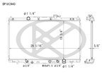 Koyorad A2443 Radiator - view 2