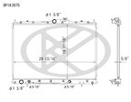 Koyorad A2675 Radiator - view 2