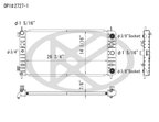 Koyorad A2727-1 Radiator - view 1