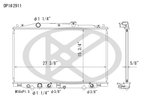 Koyorad A2911 Radiator - view 2