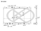 Koyorad A2954 Radiator - view 2
