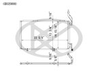 Koyorad CD320808 A/C Condenser - view 7
