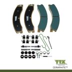 Mevotech TXBCP1411A Disc Brake Pad Set - Rear - view 5