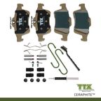 Mevotech TXBCP1564 Disc Brake Pad Set - Rear - view 5