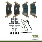 Mevotech TXBCP1602 Disc Brake Pad Set - Rear - view 5