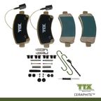 Mevotech TXBCP1840 Disc Brake Pad Set - Rear - view 5