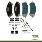 Mevotech TXBCP2208 Disc Brake Pad Set - Rear - view 5