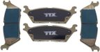 Mevotech TXBCP2383 Disc Brake Pad Set - Rear - view 1