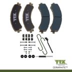 Mevotech TXBCP2405 Disc Brake Pad Set - Rear - view 5