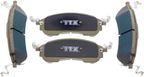 Mevotech TXBCP2414 Disc Brake Pad Set - Rear - view 1