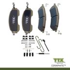 Mevotech TXBCP2414 Disc Brake Pad Set - Rear - view 5