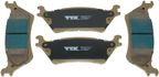 Mevotech TXBPC1602 Disc Brake Pad Set - Rear - view 1