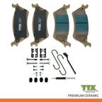 Mevotech TXBPC1602 Disc Brake Pad Set - Rear - view 5