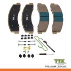 Mevotech TXBPC2087 Disc Brake Pad Set - Front - view 5