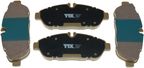 Mevotech TXBPC2301 Disc Brake Pad Set - Front - view 1