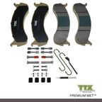 Mevotech TXBPM0786A Disc Brake Pad Set - Front or Rear - view 5